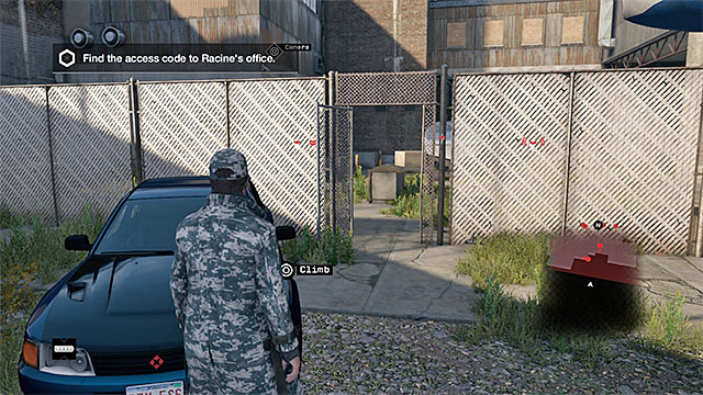 The starting point for this mission is in the North-Eastern part of the Brandon Docks and it is Racines boat renovation business - Mission 2 (Breakable Things) - Main missions - Act II - Watch Dogs - Game Guide and Walkthrough