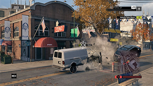 Stop the van in any way you want - Mission 4 (One Foot in the Grave) - Main missions - Act II - Watch Dogs - Game Guide and Walkthrough