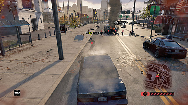 You also need to deal with the vans driver - Mission 4 (One Foot in the Grave) - Main missions - Act II - Watch Dogs - Game Guide and Walkthrough