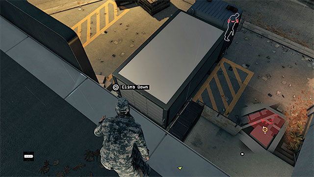 Jump down where there is safe - Unlocking mission 6 - Main missions - Act II - Watch Dogs - Game Guide and Walkthrough
