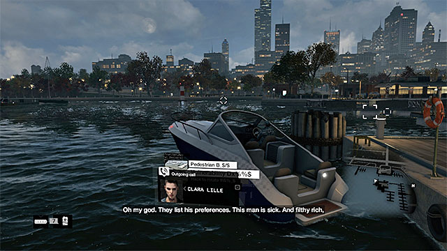 You can get away from the port even with the boat that you have stolen - Mission 10 (Breadcrumbs) - Main missions - Act II - Watch Dogs - Game Guide and Walkthrough