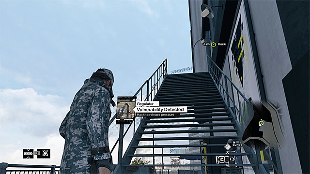 The stairs - Mission 13 (Role Model) - Main missions - Act II - Watch Dogs - Game Guide and Walkthrough