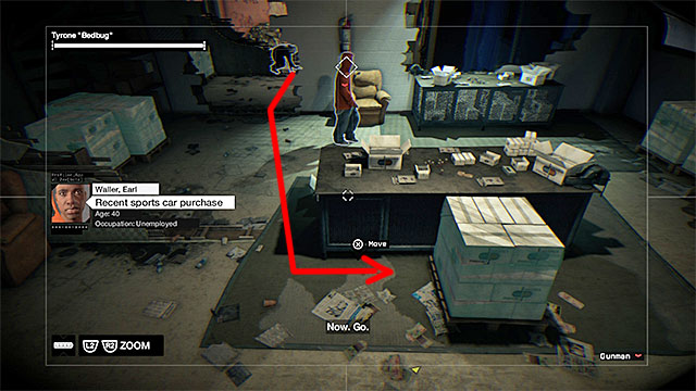 Switch into the camera that you can see in the distance, behind the destroyed walls - Mission 14 (Planting a Bug) - Main missions - Act II - Watch Dogs - Game Guide and Walkthrough