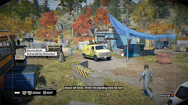 The place where you steal the van - Mission 1 (Hope Is a Sad Thing) - Main missions - Act III - Watch Dogs - Game Guide and Walkthrough