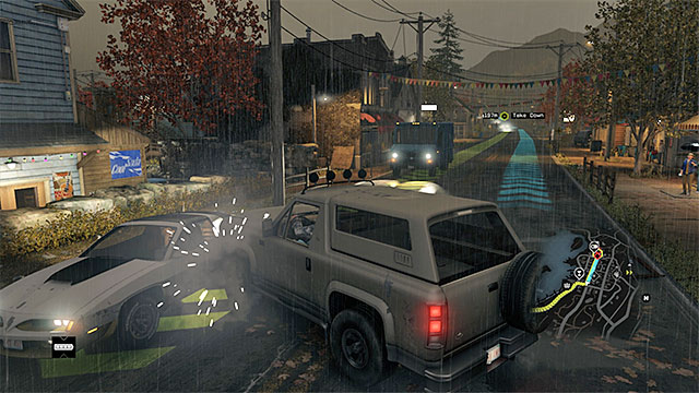 Example location to attack the convoy - Mission 3 (Unstoppable Force) - Main missions - Act III - Watch Dogs - Game Guide and Walkthrough