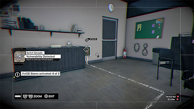 Te box is on the left - Mission 4 (The Future Is In Blume) - Main missions - Act III - Watch Dogs - Game Guide and Walkthrough
