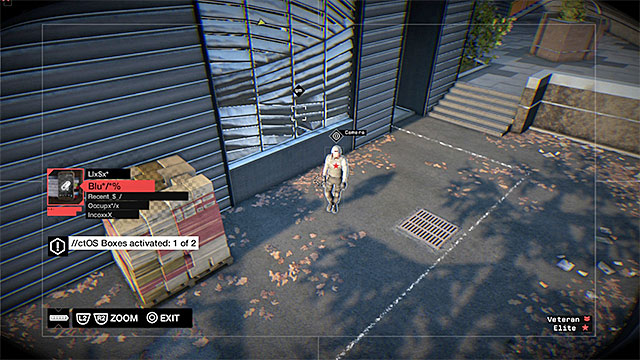 The enclosed area needs to be approached by the guard with camera - Mission 4 (The Future Is In Blume) - Main missions - Act III - Watch Dogs - Game Guide and Walkthrough