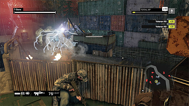 Activate traps to eliminate the entire groups of enemies - Mission 5 (For the Portfolio) - Main missions - Act III - Watch Dogs - Game Guide and Walkthrough