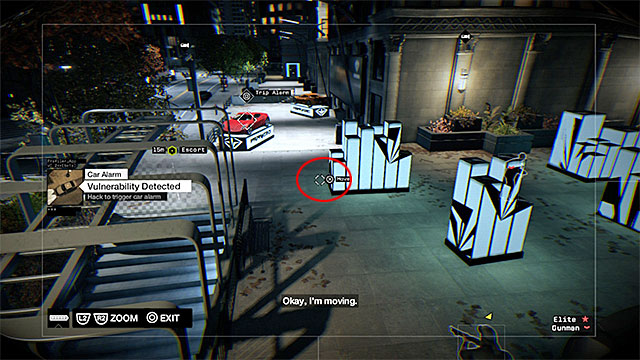 Instruct T-Bone towards the stairs - Mission 3 (The Rats Lair) - Main missions - Act IV - Watch Dogs - Game Guide and Walkthrough