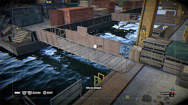 Nicole needs to reach the passage above the water - Mission 5 (Little Sister) - Main missions - Act IV - Watch Dogs - Game Guide and Walkthrough