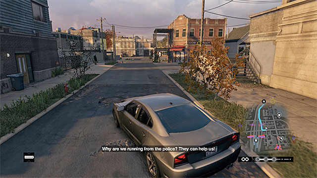 If necessary, choose side streets - Mission 6 (Ghosts of the Past) - Main missions - Act IV - Watch Dogs - Game Guide and Walkthrough