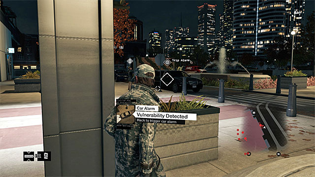 You can, e.g. try to activate the alarm in one of the cars. - Mission 7 (No Turning Back #1) - Main missions - Act IV - Watch Dogs - Game Guide and Walkthrough