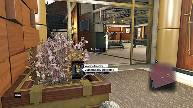 Hide behind the cover near the lobby and wait for the guards to turn away. - Mission 7 (No Turning Back #1) - Main missions - Act IV - Watch Dogs - Game Guide and Walkthrough