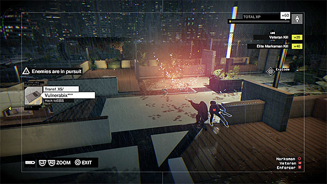 You can eliminate some of the enemies remotely - Mission 7 (No Turning Back #1) - Main missions - Act IV - Watch Dogs - Game Guide and Walkthrough