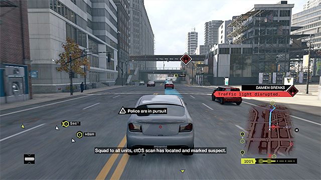 Try not to cause any major collisions with the other vehicles, or the elements of the environments - Mission 1 (Sometimes You Still Lose) - Main missions - Act V - Watch Dogs - Game Guide and Walkthrough