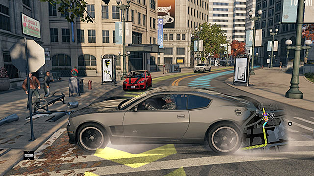 An example spot to attack the convoy - Jobs - The Loop - Criminal Convoys - Watch Dogs - Game Guide and Walkthrough