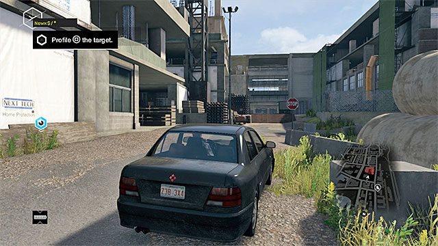 The region of the gang hideout - Hideouts - Parker Square - Gang Hideouts - Watch Dogs - Game Guide and Walkthrough