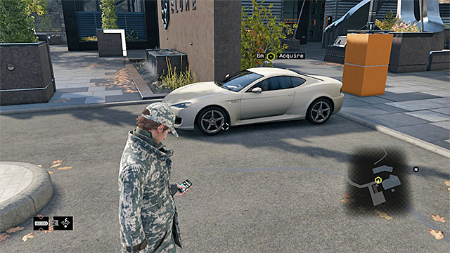 The car that you need to steal is parked at Blume - Contracts - Pawnee - Fixer Contracts - Watch Dogs - Game Guide and Walkthrough