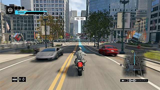 Try not to collide with the other vehicles in the traffic - Contracts - The Loop - Fixer Contracts - Watch Dogs - Game Guide and Walkthrough