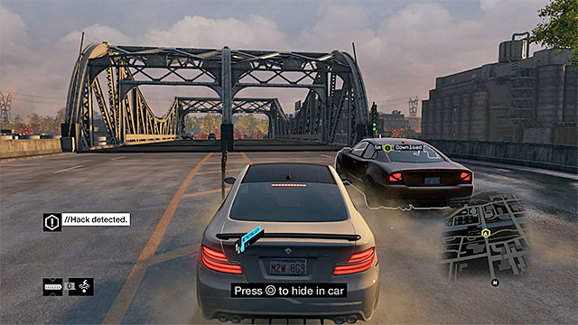 Keep a short distance of each of the cars that you chase - Contracts - Brandon Docks - Fixer Contracts - Watch Dogs - Game Guide and Walkthrough