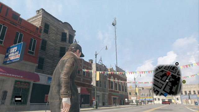Towers stick out above the other buildings, which makes them easy to locate - ctOS Towers - Maps of Secrets - Watch Dogs - Game Guide and Walkthrough