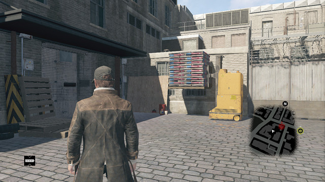 The forklift between buildings - ctOS Towers - Maps of Secrets - Watch Dogs - Game Guide and Walkthrough