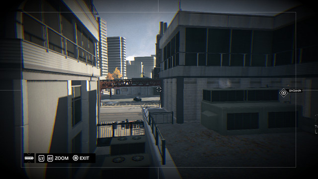 The view from the panned to the right camera - ctOS Towers - Maps of Secrets - Watch Dogs - Game Guide and Walkthrough