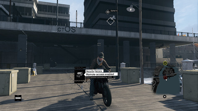 The pier camera - ctOS Towers - Maps of Secrets - Watch Dogs - Game Guide and Walkthrough