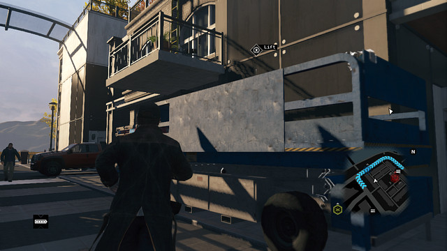 The blue elevator in the Southern part - ctOS Towers - Maps of Secrets - Watch Dogs - Game Guide and Walkthrough