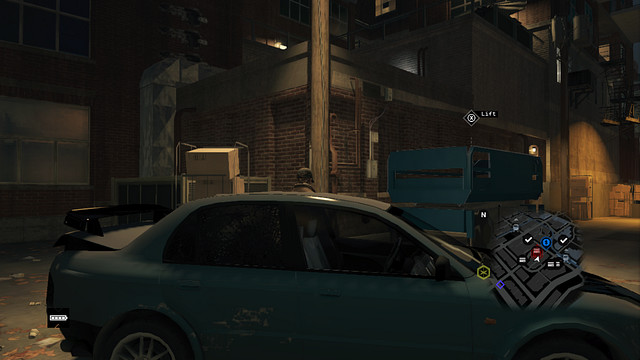 Again, a blue elevator - ctOS Towers - Maps of Secrets - Watch Dogs - Game Guide and Walkthrough