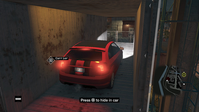 The car in the container - ctOS Towers - Maps of Secrets - Watch Dogs - Game Guide and Walkthrough