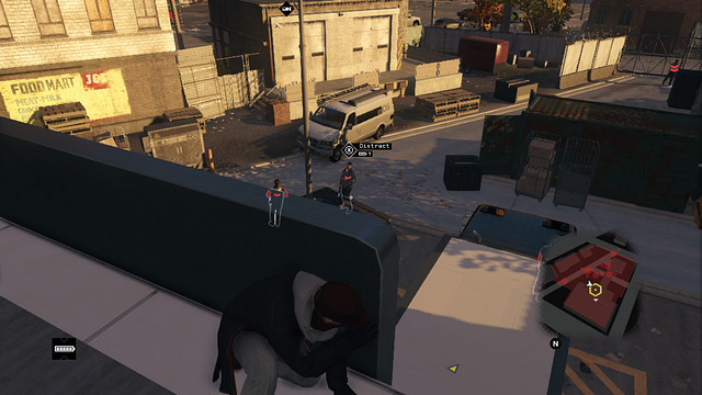 On the rooftop, you are safe as long as you stay in hiding - #3 The Wards - Maps of Secrets - Watch Dogs - Game Guide and Walkthrough