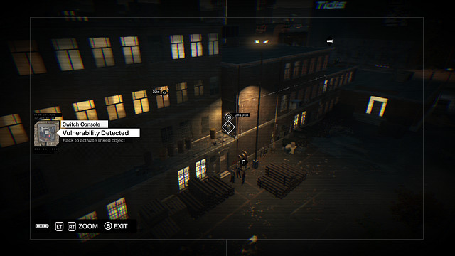 The first switch at the upper floor - 09-15 - Private Invasions - Watch Dogs - Game Guide and Walkthrough