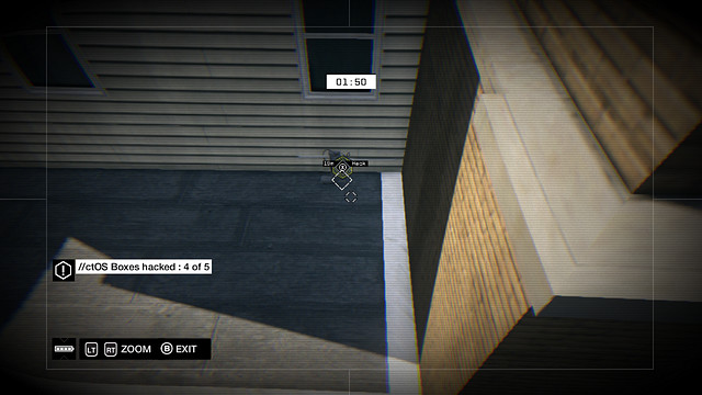 The antenna on the rooftop on the left - 01-04 - ctOS Breach - Watch Dogs - Game Guide and Walkthrough