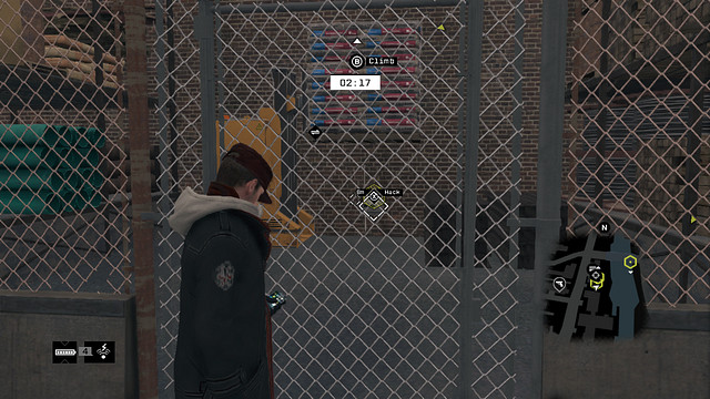 The second relay behind the fence, behind the forklift - 05-08 - ctOS Breach - Watch Dogs - Game Guide and Walkthrough