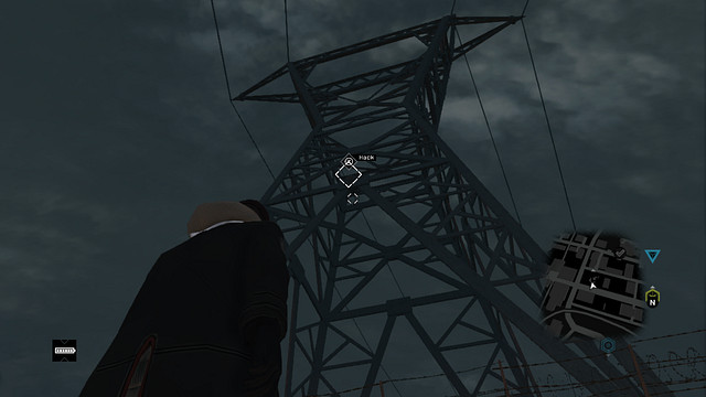 The device on the overhead line support - 09-12 - ctOS Breach - Watch Dogs - Game Guide and Walkthrough