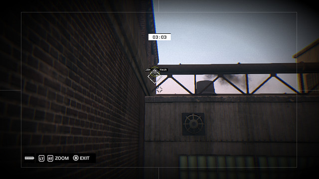 The fifth camera, on the same wall as the antenna - 05-08 - ctOS Breach - Watch Dogs - Game Guide and Walkthrough