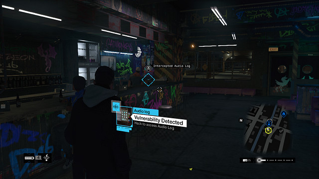 The audio log on the counter in the bar - Act II - Audio Logs - Watch Dogs - Game Guide and Walkthrough