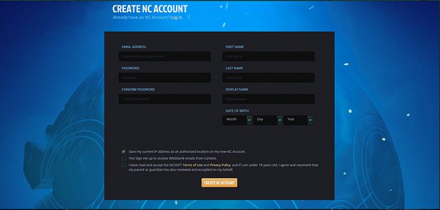 Account registration - Setting up the account and downloading the game - WildStar - Game Guide and Walkthrough