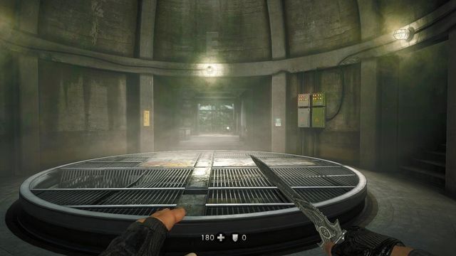 Jump into the hole in this grate - The Underground Berlin - Secrets - Wolfenstein: The New Order - Game Guide and Walkthrough