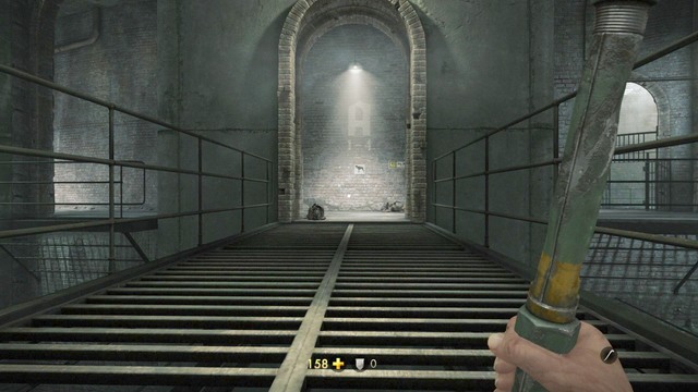 In the next part of the prison approach the map hanging on the wall there and update it - Chapter 1 - Prison - Walkthrough - Wolfenstein: The Old Blood - Game Guide and Walkthrough