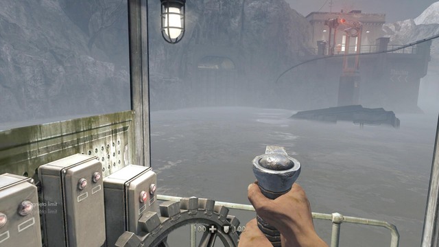 Sail there until you reach the rocks - Chapter 2 - Docks - Walkthrough - Wolfenstein: The Old Blood - Game Guide and Walkthrough