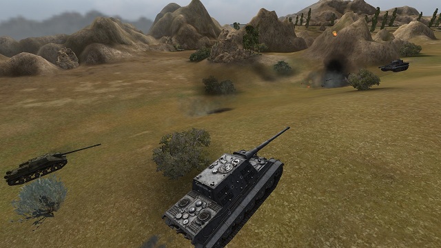 Well positioned tank destroyers can completely block the flank. One of opponent's vehicles has discovered it right now. - Tank destroyers - Types of tanks - World of Tanks - Game Guide and Walkthrough