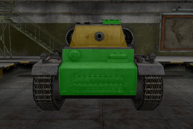 The hull of the VK 30 - VK 30.01 (H) - German heavy tanks - World of Tanks - Game Guide and Walkthrough
