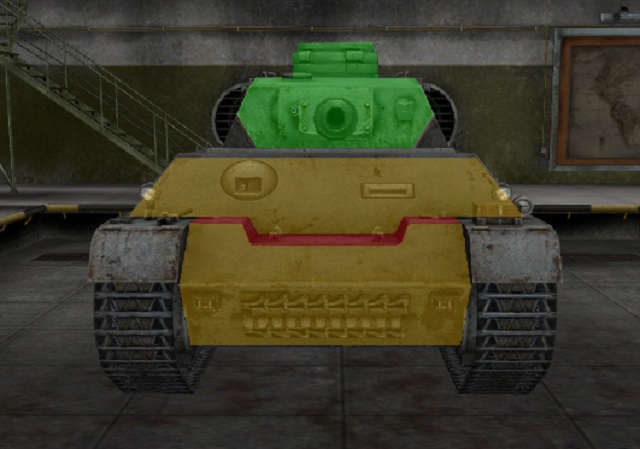 The upper front plate of the Pz - Pz.Kpfw. III/IV - German medium tanks - World of Tanks - Game Guide and Walkthrough