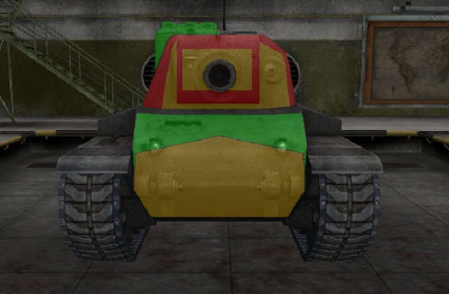 The hull of the Indien-Panzer has a very unique shape - Indien-Panzer - German medium tanks - World of Tanks - Game Guide and Walkthrough