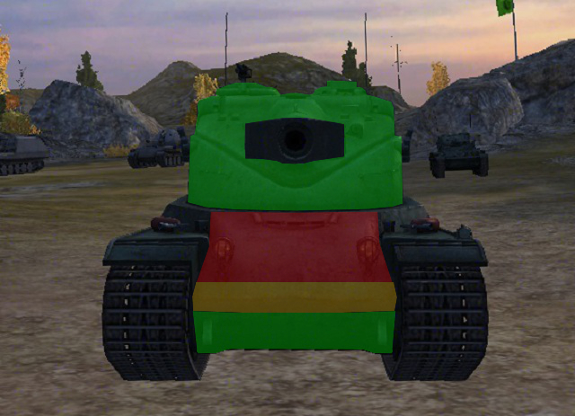 The AMX 50Bis poorly armored: both its hull, and its turret, can be penetrated by any tank that it encounters in the battlefield - AMX 50B - French tanks - World of Tanks - Game Guide and Walkthrough