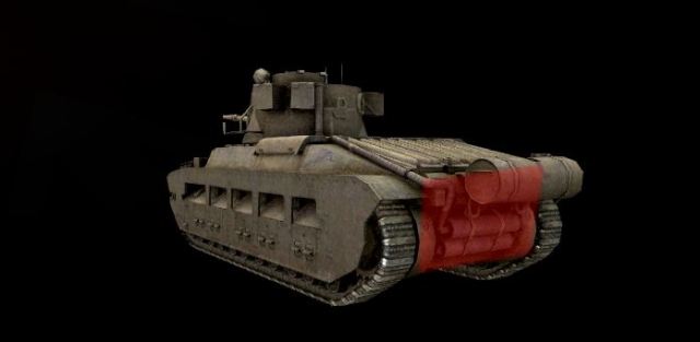 Weak points - Matilda - back. - Matilda - British medium tanks - World of Tanks - Game Guide and Walkthrough