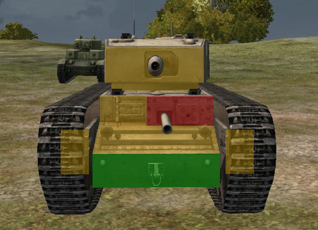 At first look, Churchill I may look as if it was nearly indestructible but, the practice will quickly verify that - Churchill I - British heavy tanks - World of Tanks - Game Guide and Walkthrough
