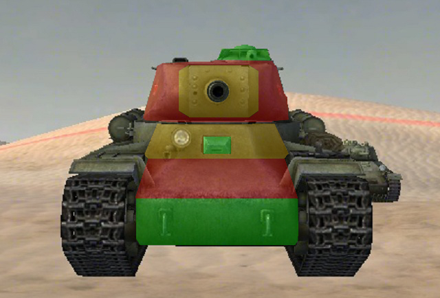 The front armoring of the KV-13 resembles the front-side of the IS, in its shape - KV-13 - Soviet medium tanks - World of Tanks - Game Guide and Walkthrough
